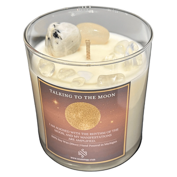 Talking to the Moon - Moon Cycle Manifestation Candle