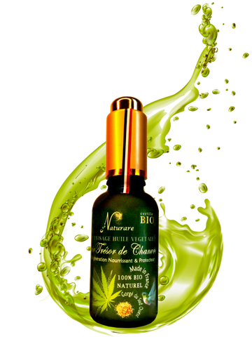 ORGANIC HEMP TREASURE ELIXIR - Vegetable Oil Serum, Food Supplements