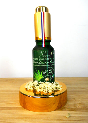 PRO - ORGANIC HEMP TREASURE ELIXIR - Vegetable Oil Serum, Food Supplements